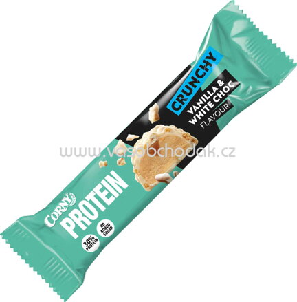 Corny Protein Crunchy Vanilla & White Choc, 45g