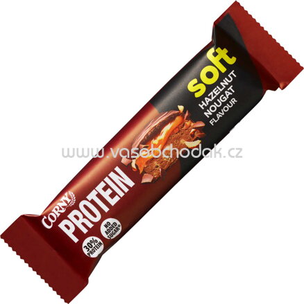 Corny Protein Soft Hazelnut Nougat, 45g
