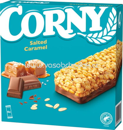 Corny Classic Salted Caramel, 6x25g