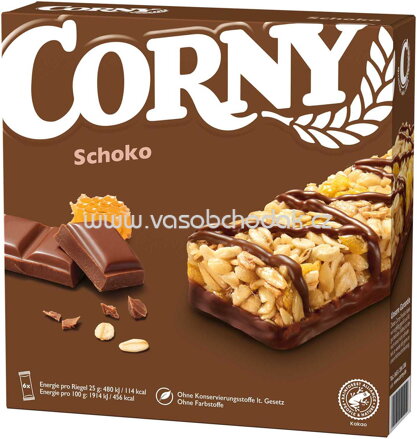 Corny Classic Schoko, 6x25g