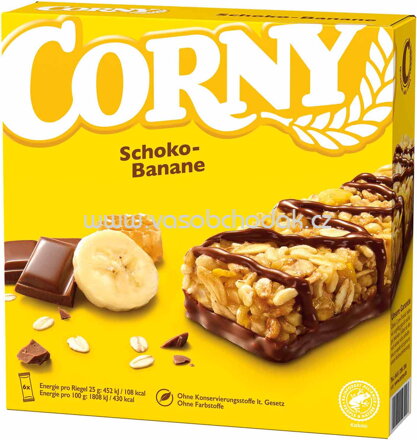Corny Classic Schoko Banane, 6x25g