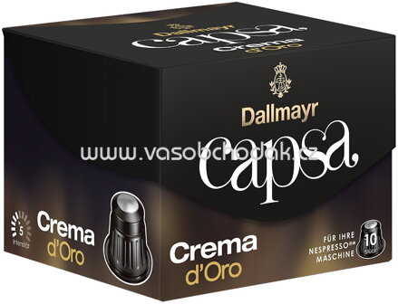 Dallmayr Kaffee Capsa Crema d'Oro, 10 St