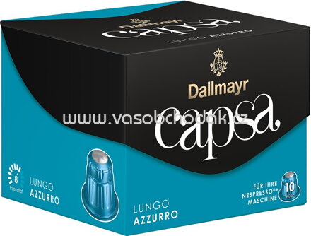 Dallmayr Kaffee Capsa Lungo Azzurro, 10 St