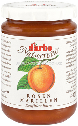 d'arbo Rosen Marillen Konfitüre, 450g