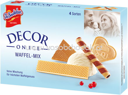 DeBeukelaer Decor on Ice Waffel-Mix, 85g