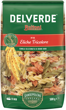 Delverde Eliche Tricolore, 500g