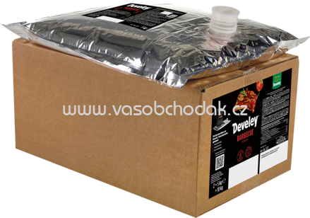 Develey Beutel für Saucenspender - Barbecue Sauce, 2x5 kg, 10 kg