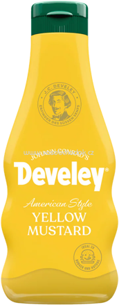 Develey American Style Yellow Mustard Squeeze, 250 ml