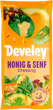 Develey Salat Dressing - Honig Senf, 75 ml
