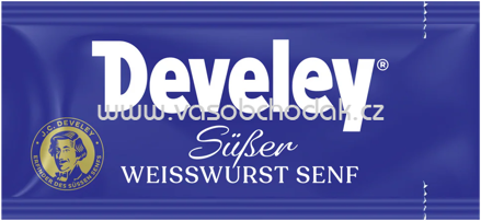 Develey Original Münchner Weißwurst Senf Portionsbeutel, 200x15 ml