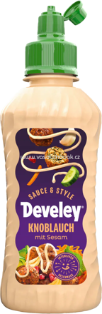 Develey Sauce & Style Knoblauch Sesam Sauce, 225 ml