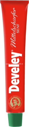 Develey Senf Mittelscharf Tube, 100 ml