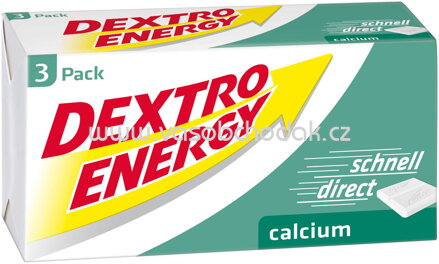 Dextro Energy Traubenzucker Calcium, 3x8 St, 138g
