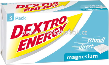 Dextro Energy Traubenzucker Magnesium, 3x8 St, 138g