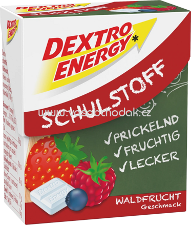 Dextro Energy Schulstoff Waldfrucht, 50g