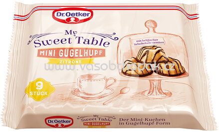 Dr.Oetker My Sweet Table Mini Gugelhupf Zitrone, 135g