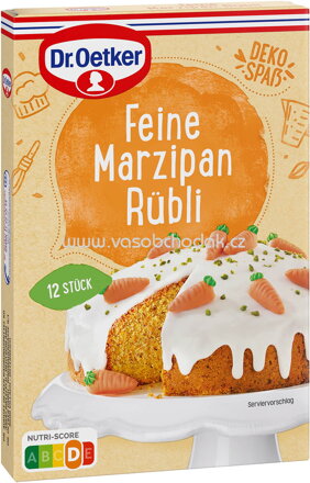 Dr.Oetker Feine Marzipan Rübli, 12 St, 42g