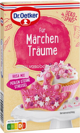 Dr.Oetker Für Märchen Träume rosa Mix, 60g