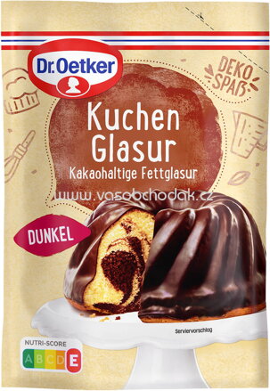 Dr.Oetker Kuchen Glasur Dunkel, 150g