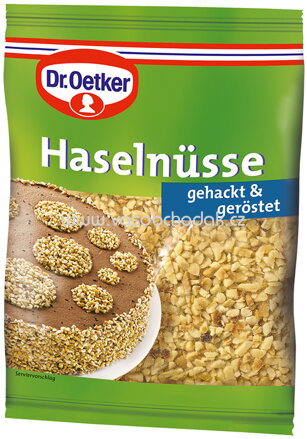 Dr.Oetker Haselnüsse gehackt & geröstet, 100g