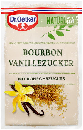 Dr.Oetker Natürlich Bourbon Vanillezucker, 3x8g, 24g
