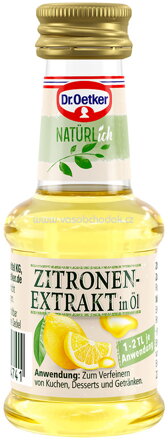 Dr.Oetker Natürlich Zitronenextrakt, 35 ml