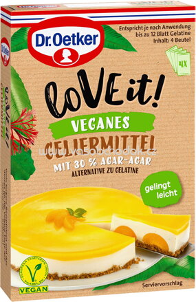 Dr.Oetker LoVe it! Veganes Geliermittel, 4 St, 16g