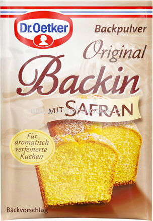 Dr.Oetker Original Backin mit Safran, 3 St, 48g