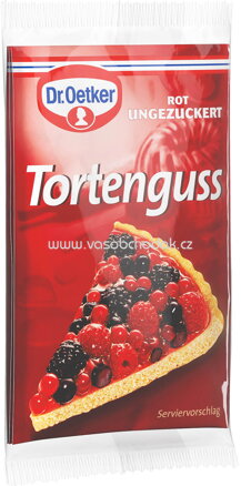 Dr.Oetker Tortenguss Rot, 3 St, 36g