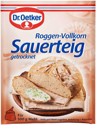 Dr.Oetker Roggen-Vollkorn Sauerteig getrocknet, 15g