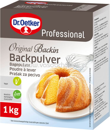 Dr.Oetker Professional Original Backin Backpulver, 1 kg
