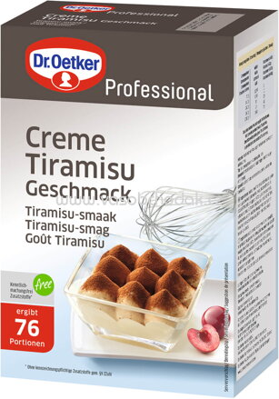 Dr.Oetker Professional Creme Tiramisu Geschmack, 1 kg