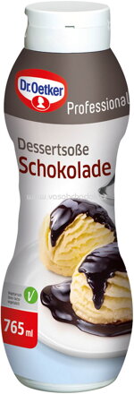 Dr.Oetker Professional Dessertsoße Schokolade, 765 ml