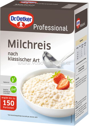 Dr.Oetker Professional Milchreis nach klassischer Art, 3 kg