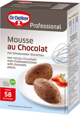 Dr.Oetker Professional Mousse au Chocolat, 1 kg