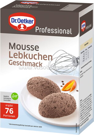 Dr.Oetker Professional Mousse Lebkuchen-Geschmack, 1 kg