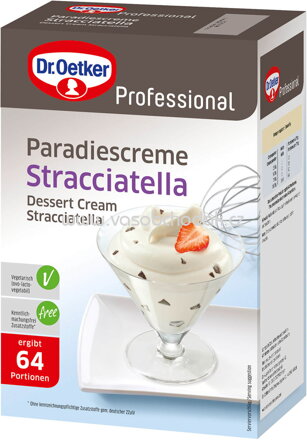 Dr.Oetker Professional Paradies Creme Stracciatella, 1 kg