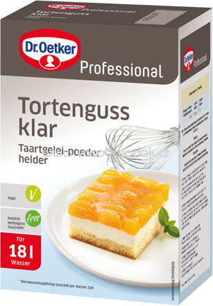 Dr.Oetker Professional Tortenguss Klar, 1 kg