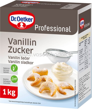 Dr.Oetker Professional Vanillin Zucker, 1 kg
