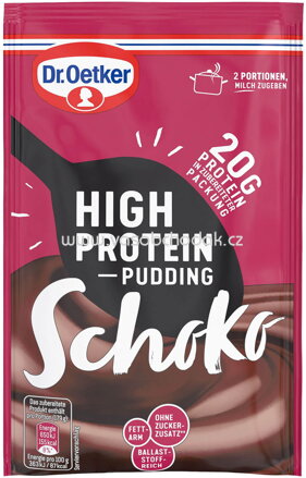 Dr.Oetker High Protein Pudding Schokolade, 58g