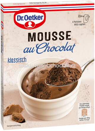 Dr.Oetker Mousse au Chocolat klassisch, 92g