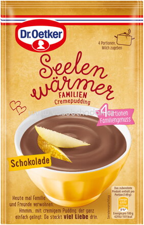 Dr.Oetker Seelenwärmer Familie Schokolade, 99g