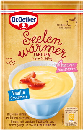 Dr.Oetker Seelenwärmer Familie Vanille, 75g