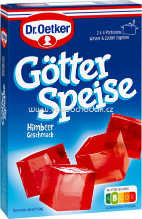 Dr.Oetker Götterspeise Himbeer, 26,8g