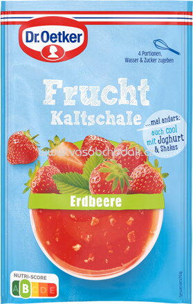 Dr.Oetker Kaltschale Erdbeere, 57g