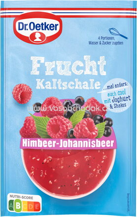 Dr.Oetker Kaltschale Himbeer-Johannisbeer, 57g