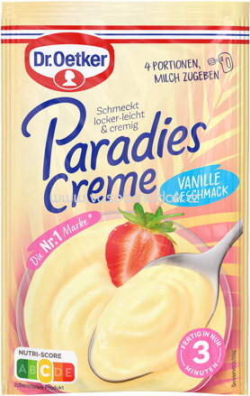 Dr.Oetker Paradies Creme Vanille, 60g