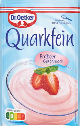 Dr.Oetker Quarkfein Erdbeer, 56g