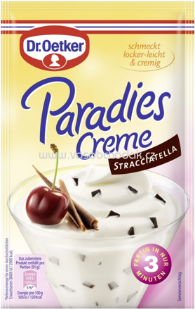 Dr.Oetker Paradies Creme Stracciatella, 66g