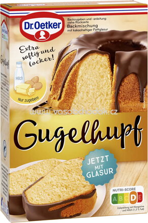 Dr.Oetker Backmischungen Kastenkuchen Gugelhupf, 460g